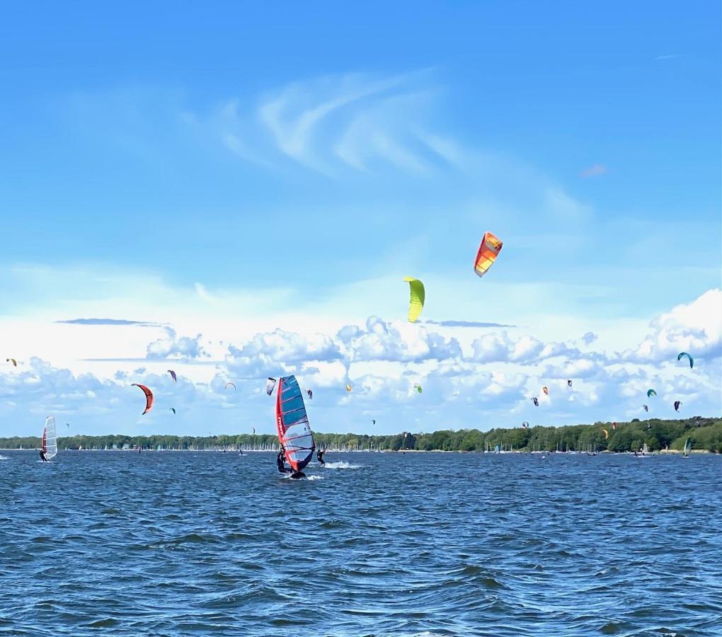 Ferien-Whg Stuenkel Nahe Steinhuder Meer Mit Garten Und Balkon Экстерьер фото